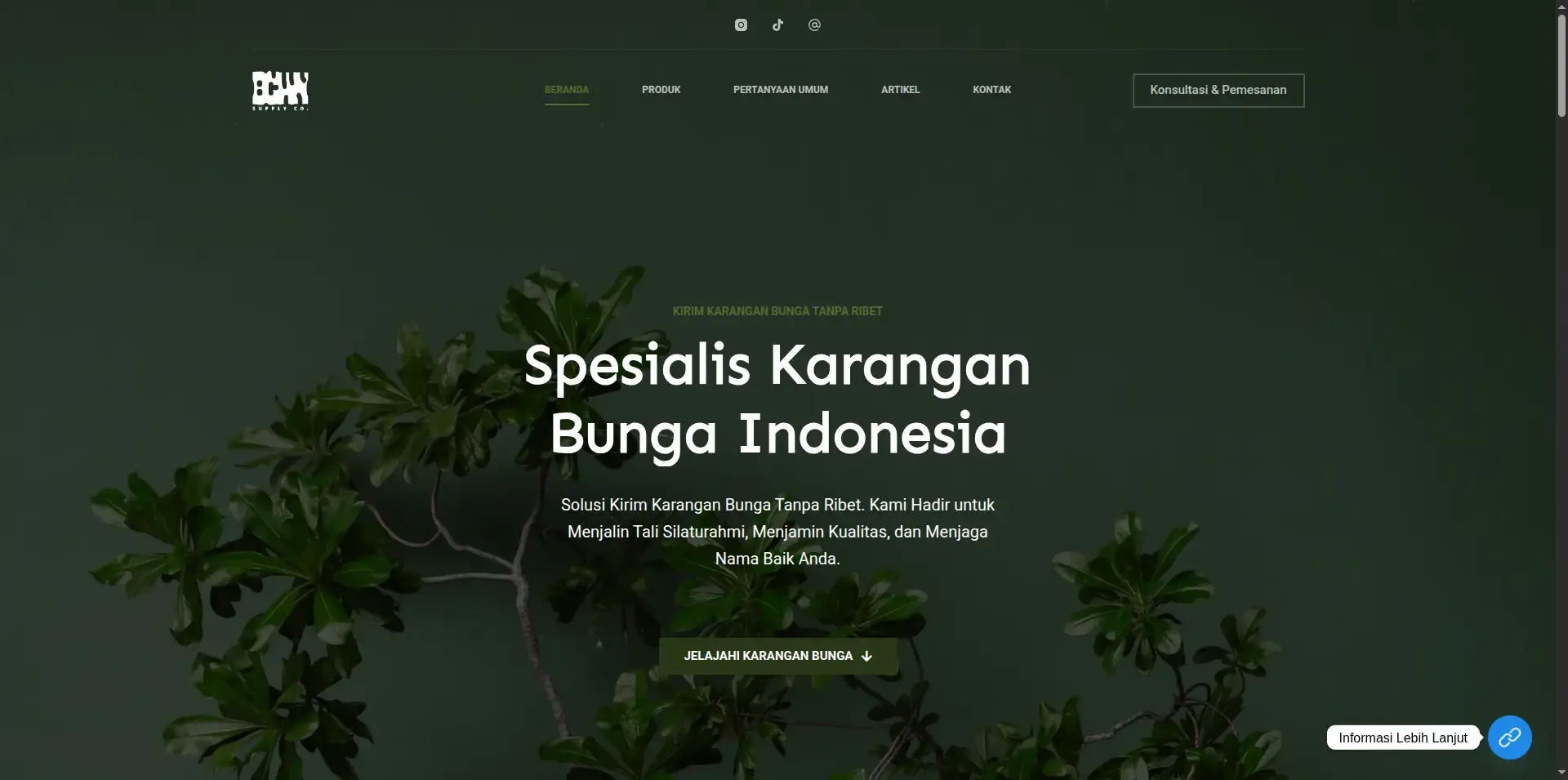 Spesialis Karangan Bunga Indonesia